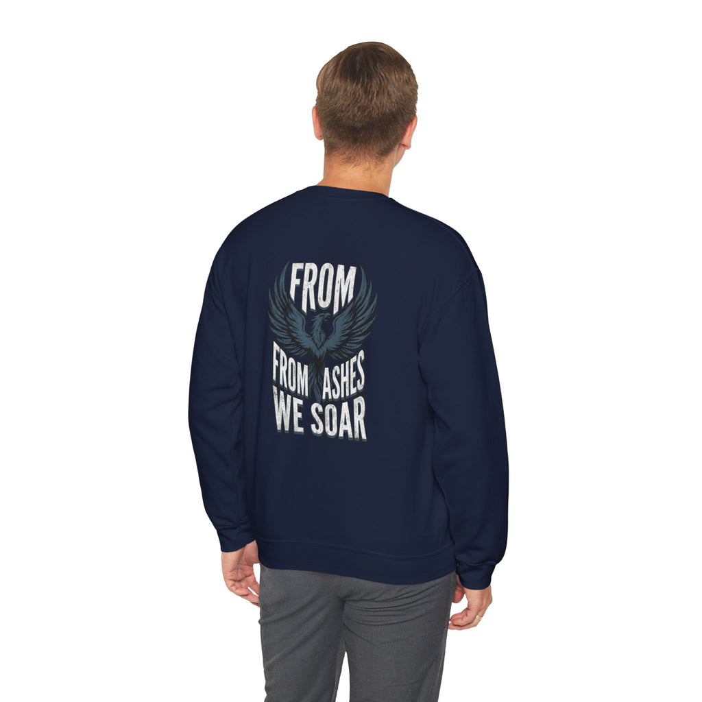 Raven Graphic Sweatshirt | Gothic Streetwear Crewneck