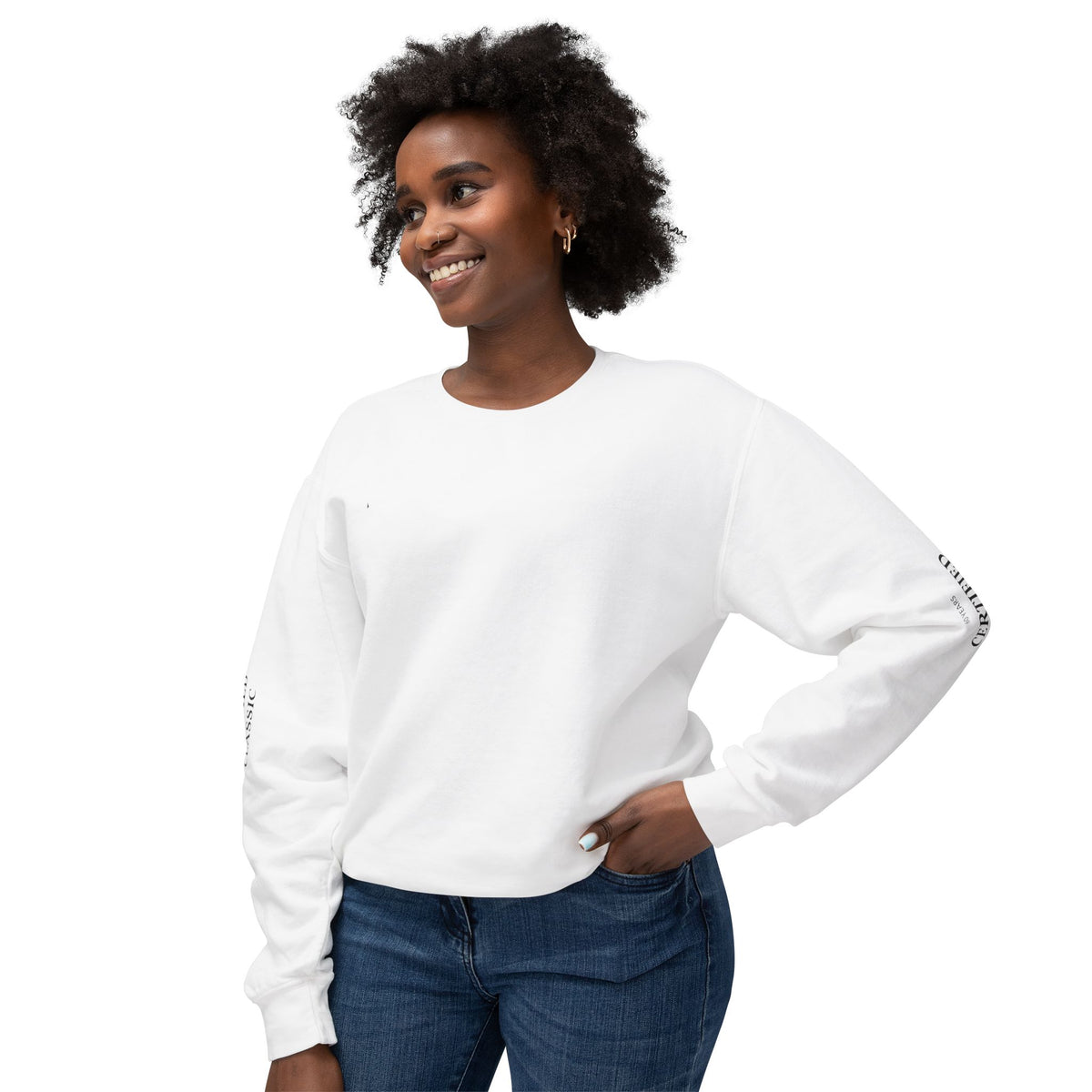 Ghost Skull Sweatshirt | Gothic Graphic Crewneck