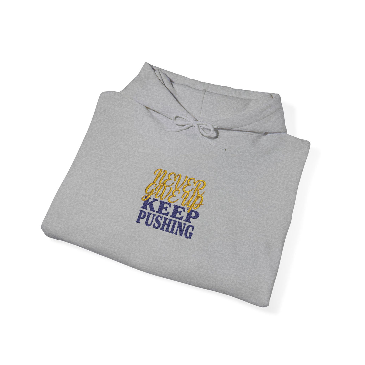 Keep Pushing Tiger Graphic Hoodie | Motivational Streetwear