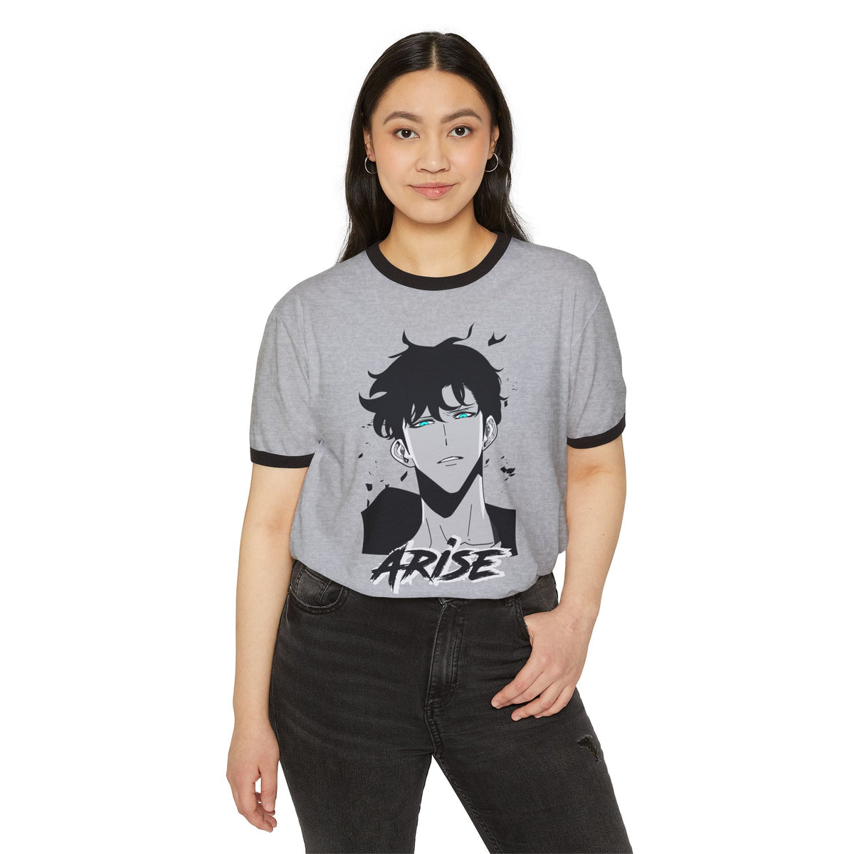 Anime Arise Graphic T-Shirt | Dark Anime Streetwear Tee