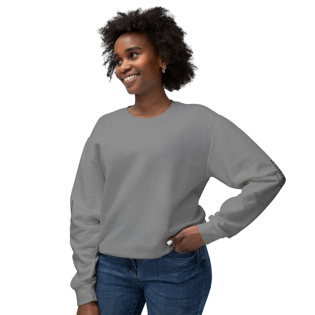 Ghost Skull Sweatshirt | Gothic Graphic Crewneck