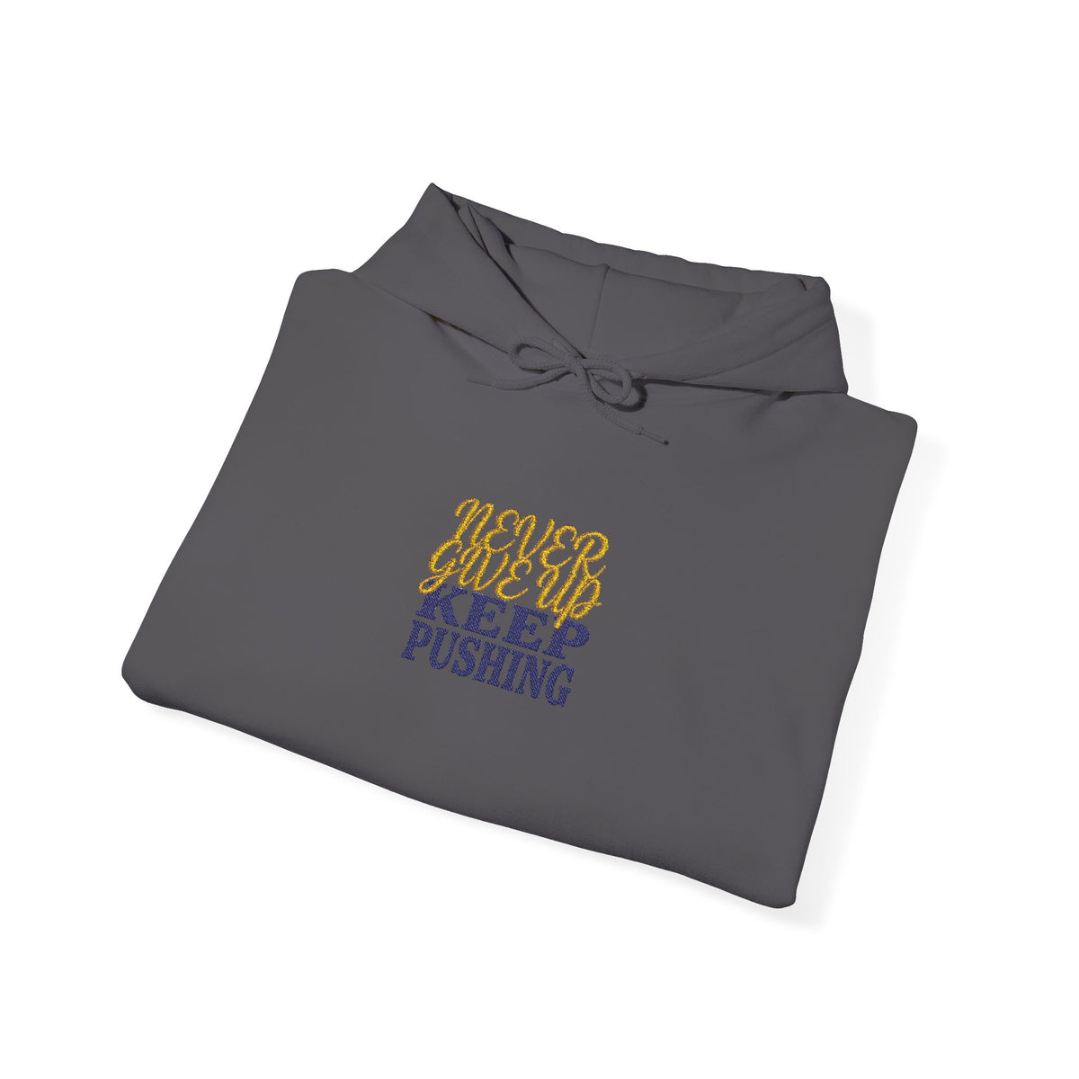 Keep Pushing Tiger Graphic Hoodie | Motivational Streetwear