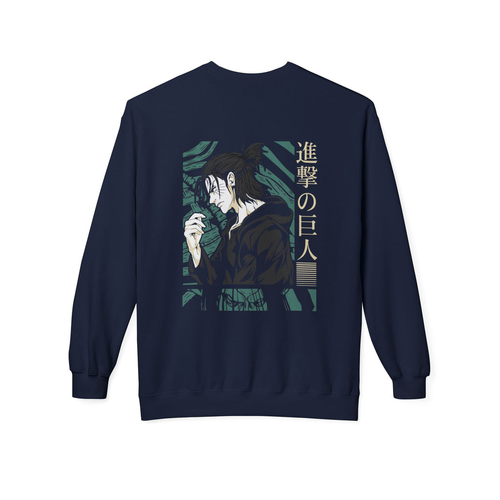 Levi Anime Graphic Crewneck Sweatshirt