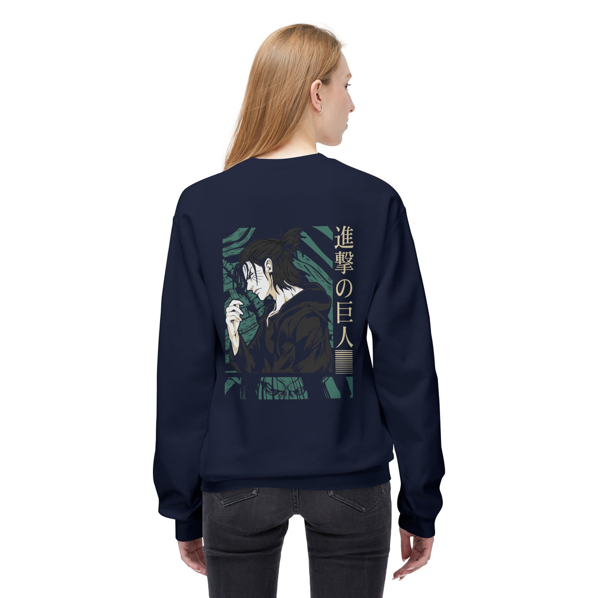 Levi Anime Graphic Crewneck Sweatshirt