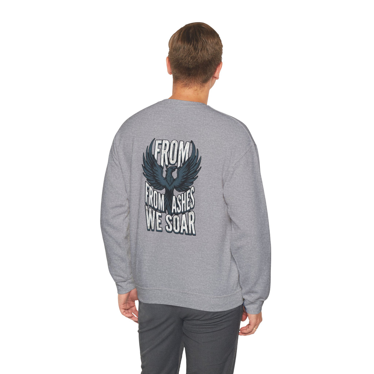 Raven Graphic Sweatshirt | Gothic Streetwear Crewneck