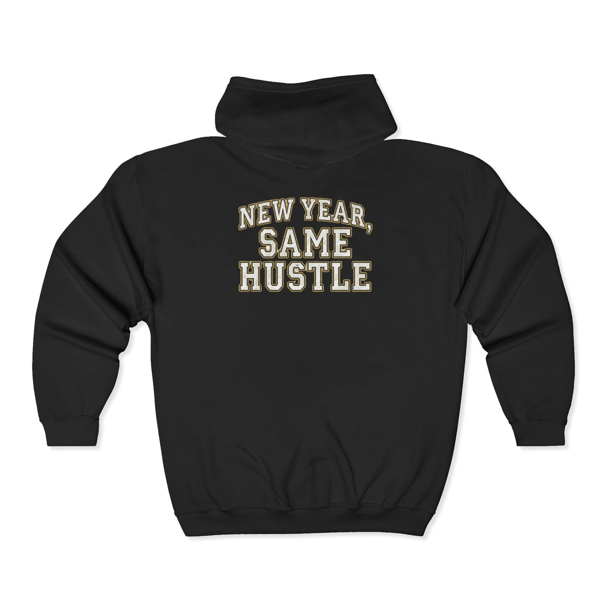 Same Hustle Full-Zip Hoodie | Motivational Streetwear