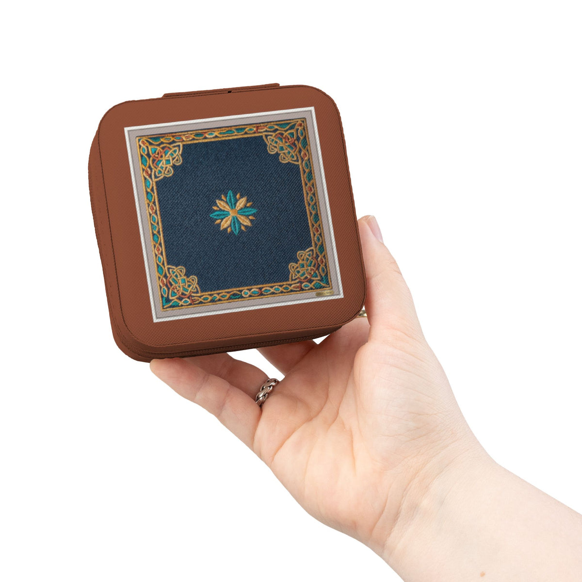 Travel Jewelry Case | Compact Ring & Earring Organizer