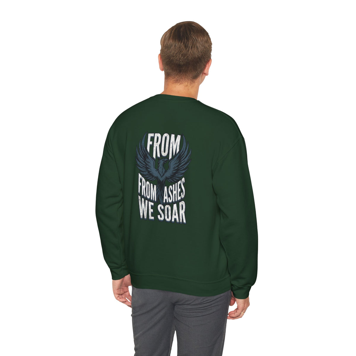 Raven Graphic Sweatshirt | Gothic Streetwear Crewneck