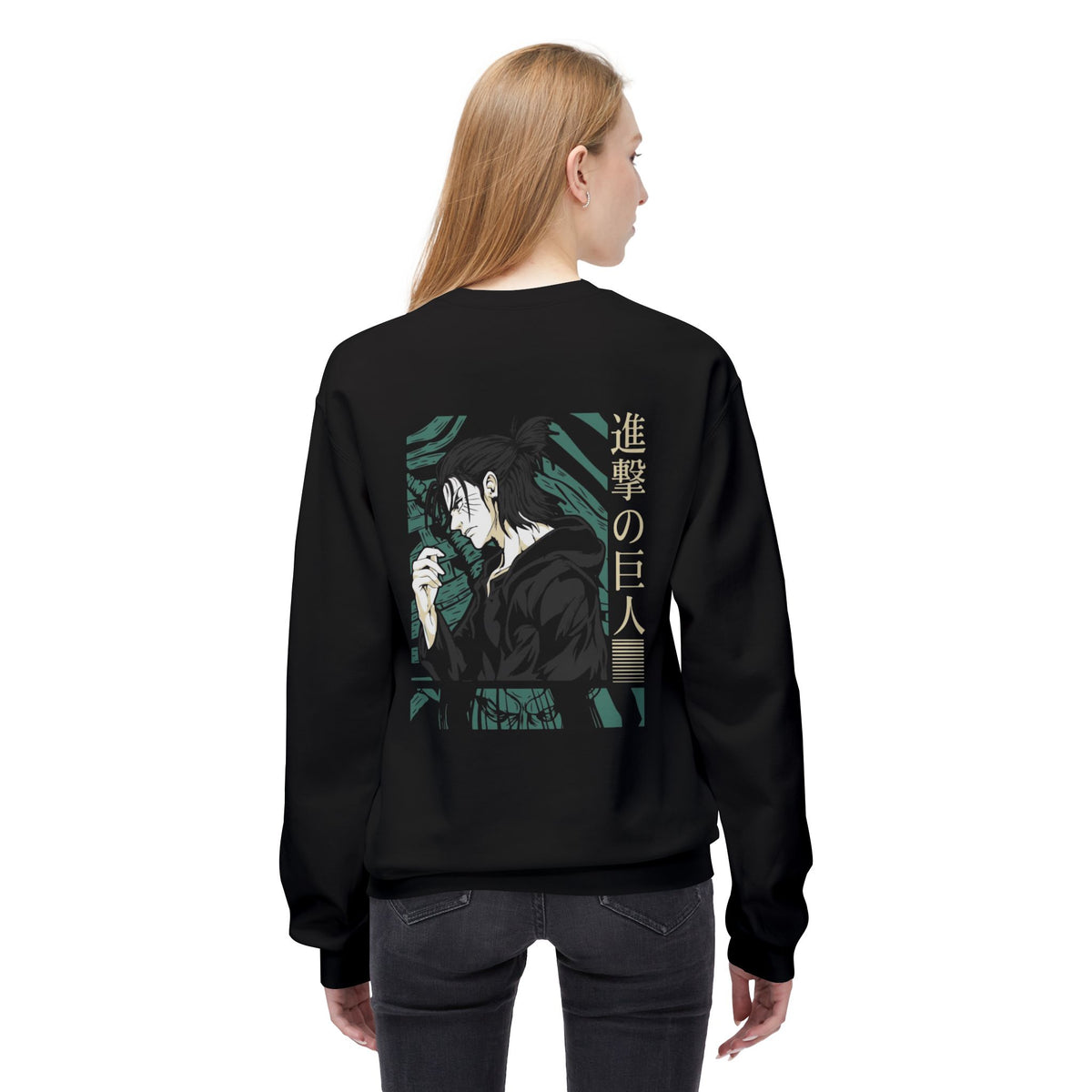 Levi Anime Graphic Crewneck Sweatshirt
