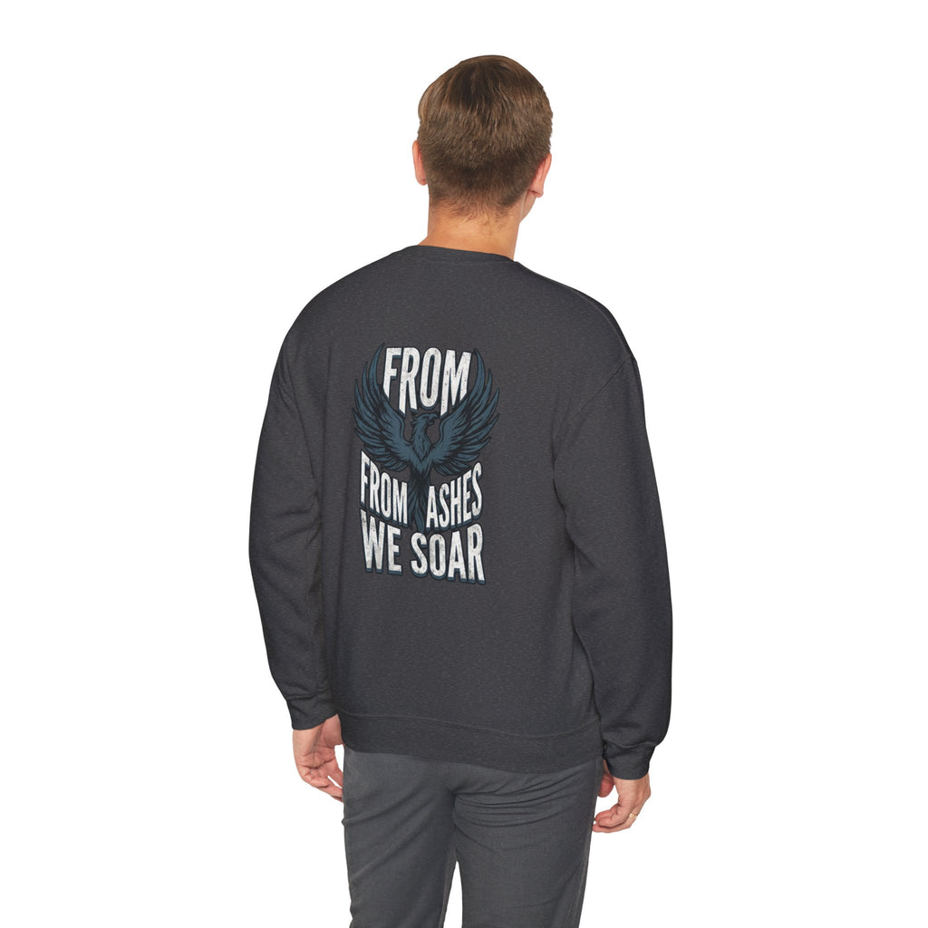 Raven Graphic Sweatshirt | Gothic Streetwear Crewneck