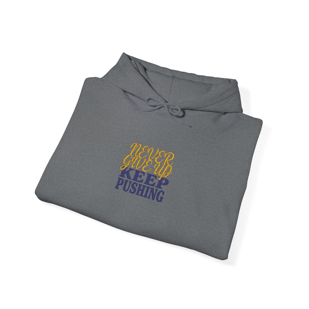 Keep Pushing Tiger Graphic Hoodie | Motivational Streetwear