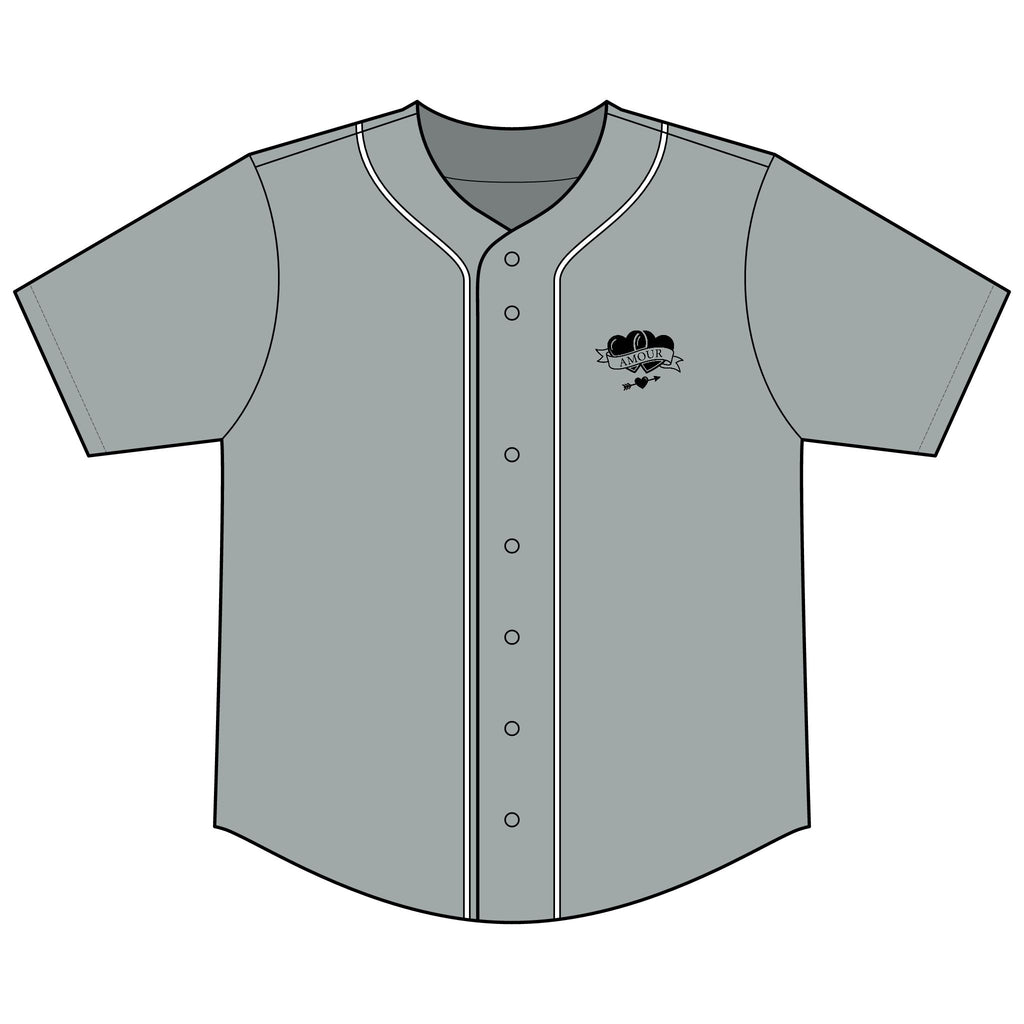 Baseball Jersey | Lightweight Athletic Button-Up