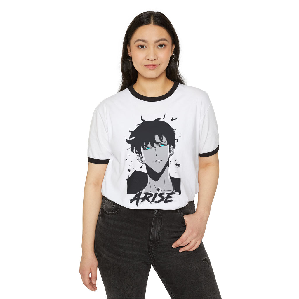 Anime Arise Graphic T-Shirt | Dark Anime Streetwear Tee