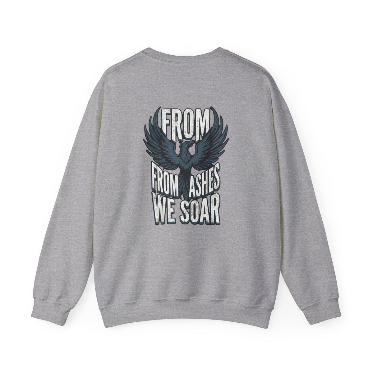 Raven Graphic Sweatshirt | Gothic Streetwear Crewneck
