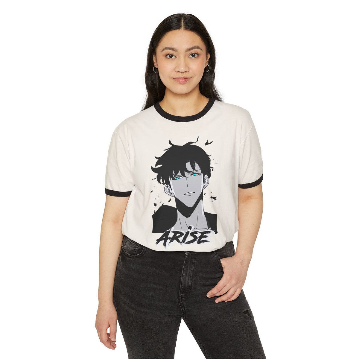 Anime Arise Graphic T-Shirt | Dark Anime Streetwear Tee
