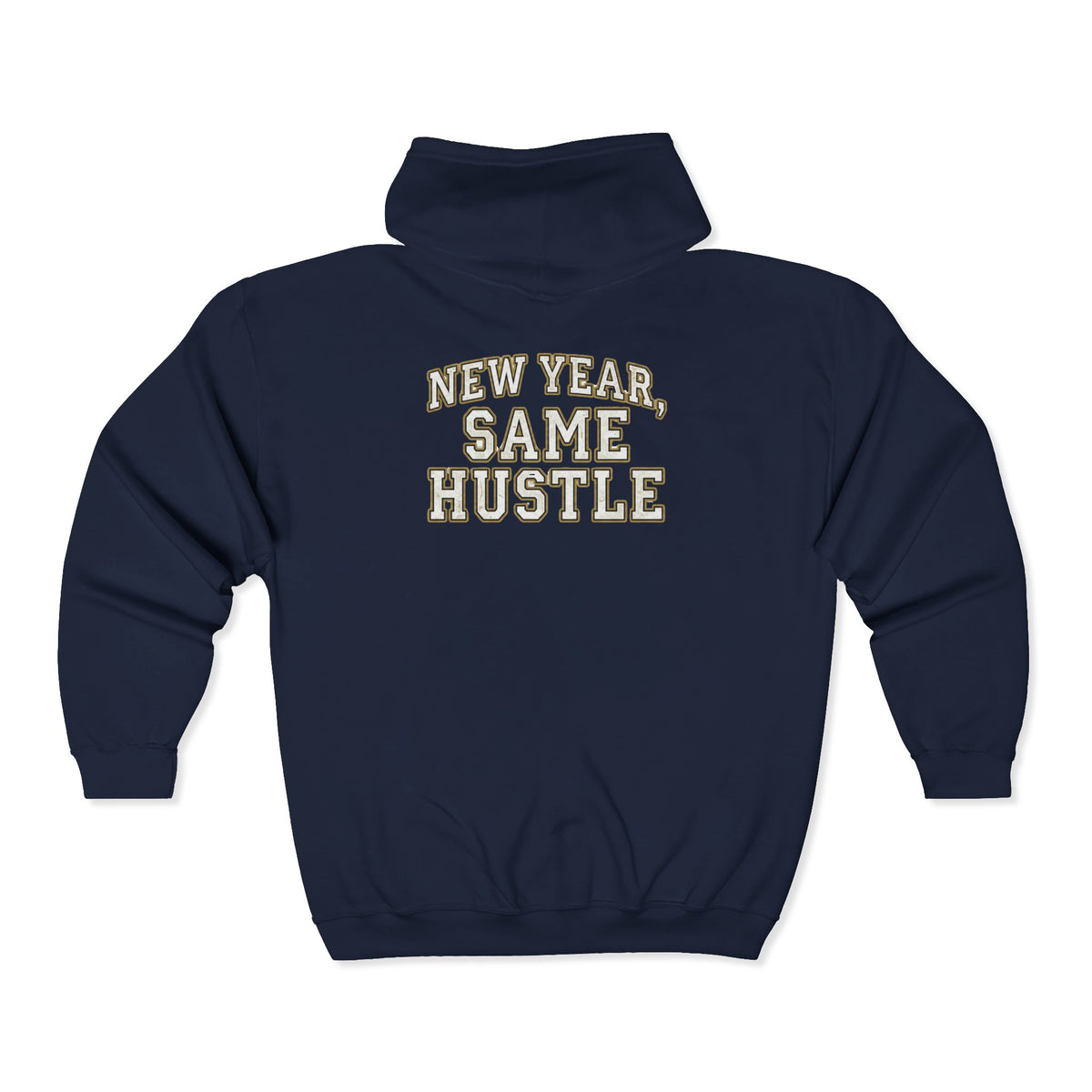 Same Hustle Full-Zip Hoodie | Motivational Streetwear