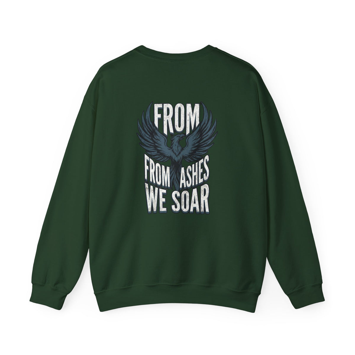 Raven Graphic Sweatshirt | Gothic Streetwear Crewneck