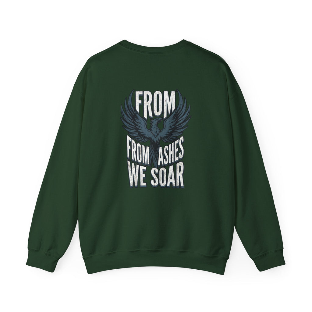 From Ashes We Soar raven graphic sweatshirt