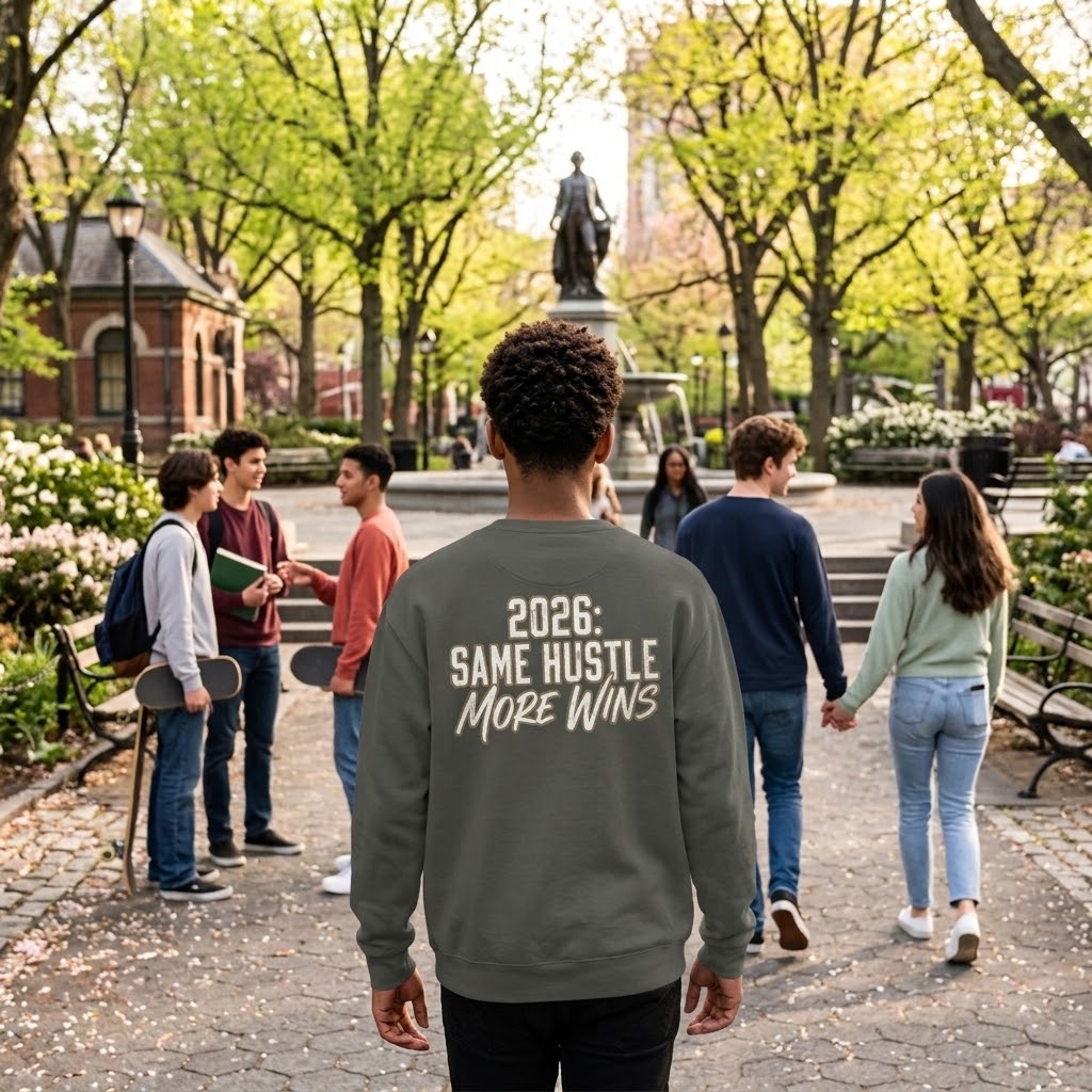 2026 Same Hustle More Wins Sweatshirt | Motivational